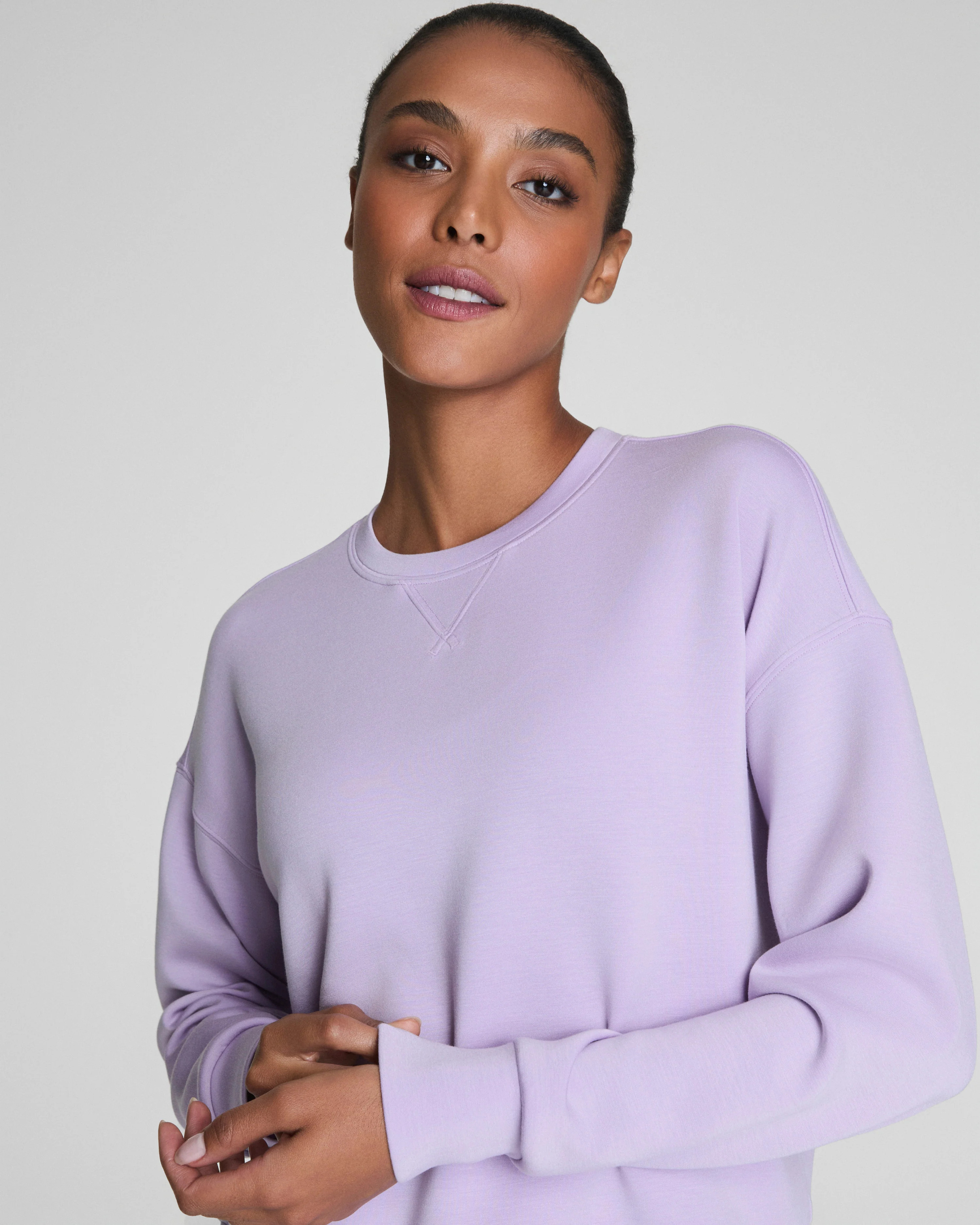 AirEssentials Lightweight Crewneck Pullover | SPANX | Spanx