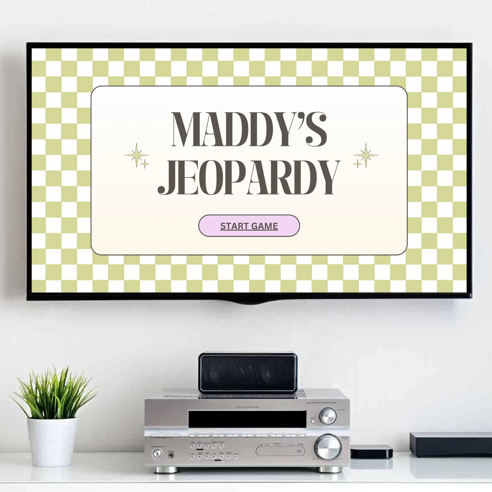 Bachelorette Jeopardy Game Template | Bridal Jeopardy Powerpoint Game Template | Green Retro Bach... | Etsy (US)