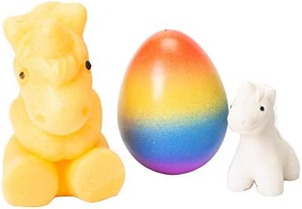 Set of 2 Surprise Growing Unicorn Hatching Rainbow Egg Kids Toys, Assorted Colors | Amazon (US)