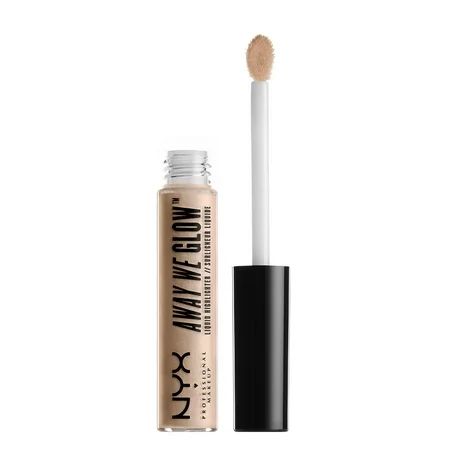 NYX Professional Makeup Away We Glow Liquid Highlighter, Crystal Glare | Walmart (US)