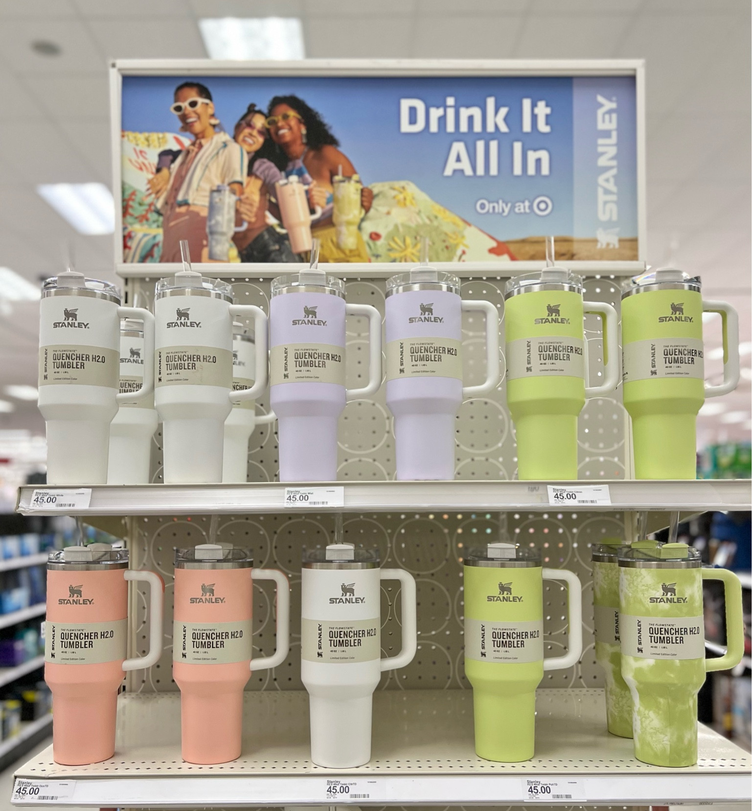 Stanley 40oz Stainless Steel H2.0 FlowState Quencher Tumblers available in 8 colors at Target 🎯 

#LTKFind #LTKstyletip #LTKU