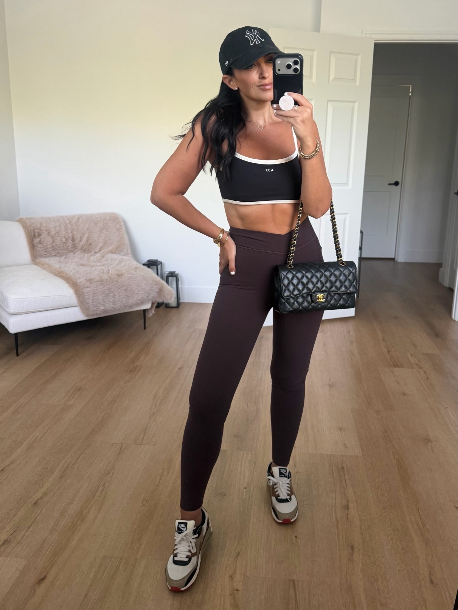 Wearing size medium