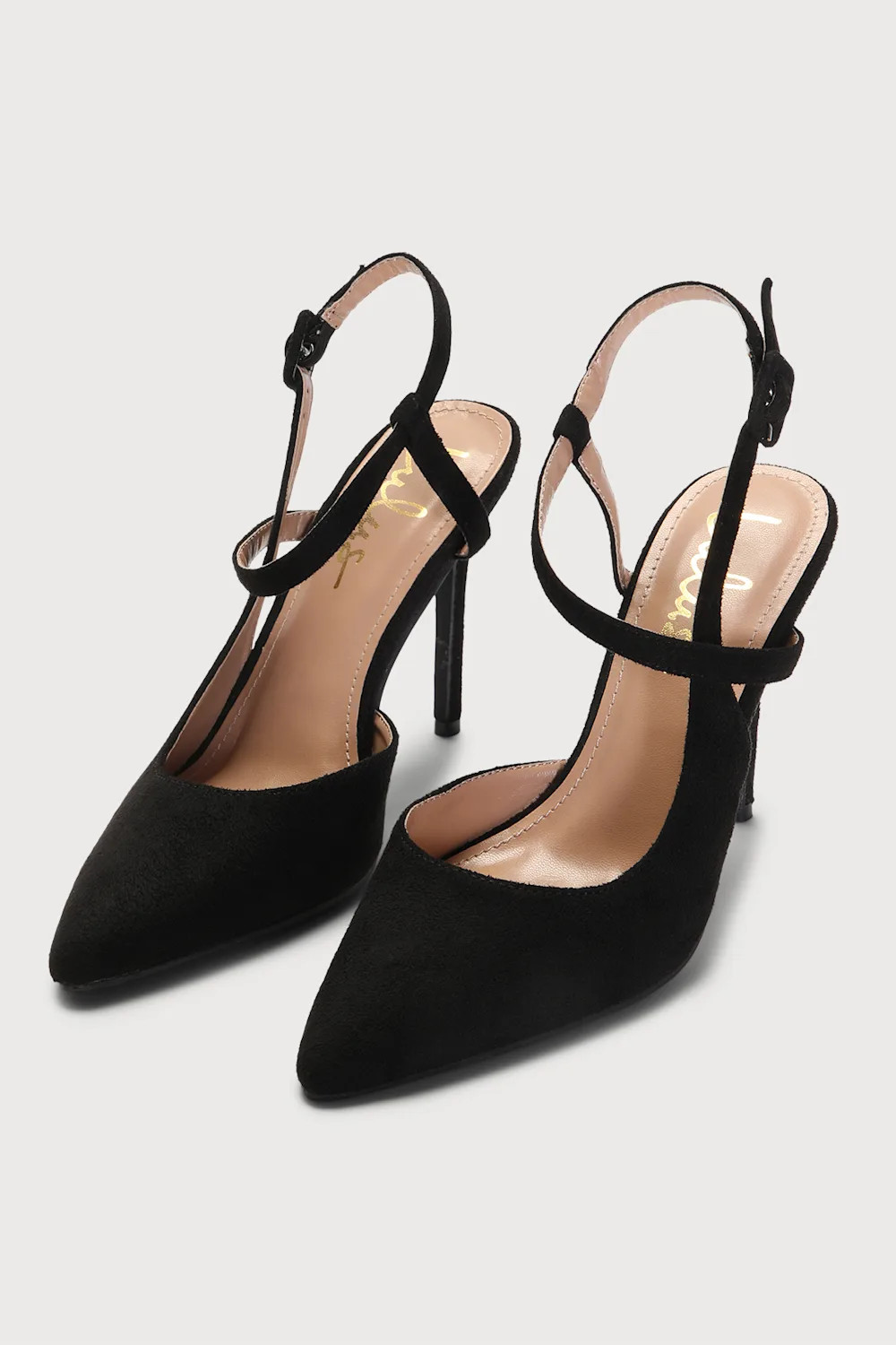 Jenlove Black Suede Pointed-Toe Pumps | Lulus