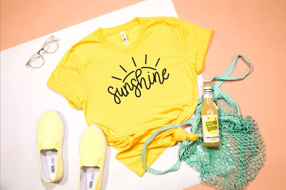 Sunshine Shirt Funny Tshirt Casual Tshirt Graphic Tee | Etsy Canada | Etsy (CAD)