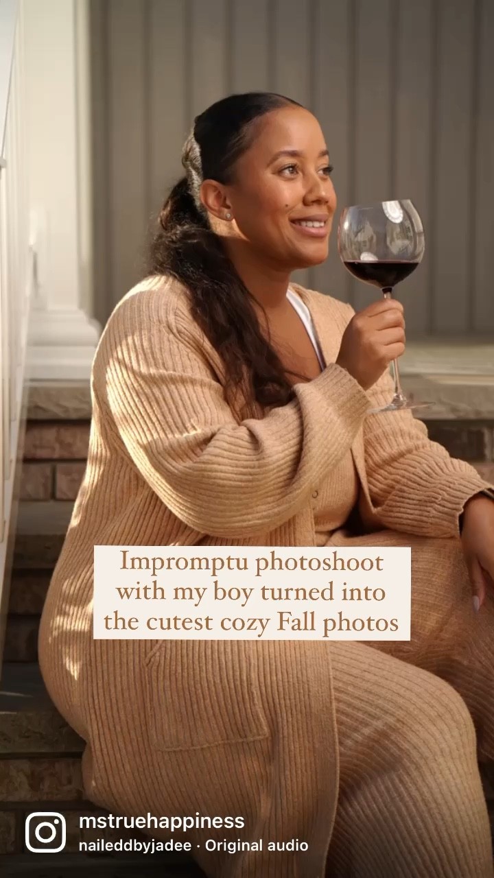 These glasses are on sale BTW!

Comfortable is the new cute! Fall is officially here in the Northeast and I am cuddled up and cozy at every chance. 

My boy @iamdjtao hit me with an unexpected photo setup on my front porch and the pictures came out SO good! I know who is shooting our family Christmas cards! 👀 

Bro- you were just playin. Something light. Next time - WE AINT PLAYIN!! PRICE WENT UP!!!!!!

Next time we hang I’ll be in full glam and ready to SLAY 🤣 and definitely gonna leave behind the socks 🤣🤣🤣

#fallfashion #cozy #cozyvibes

#LTKSeasonal #LTKsalealert #LTKhome