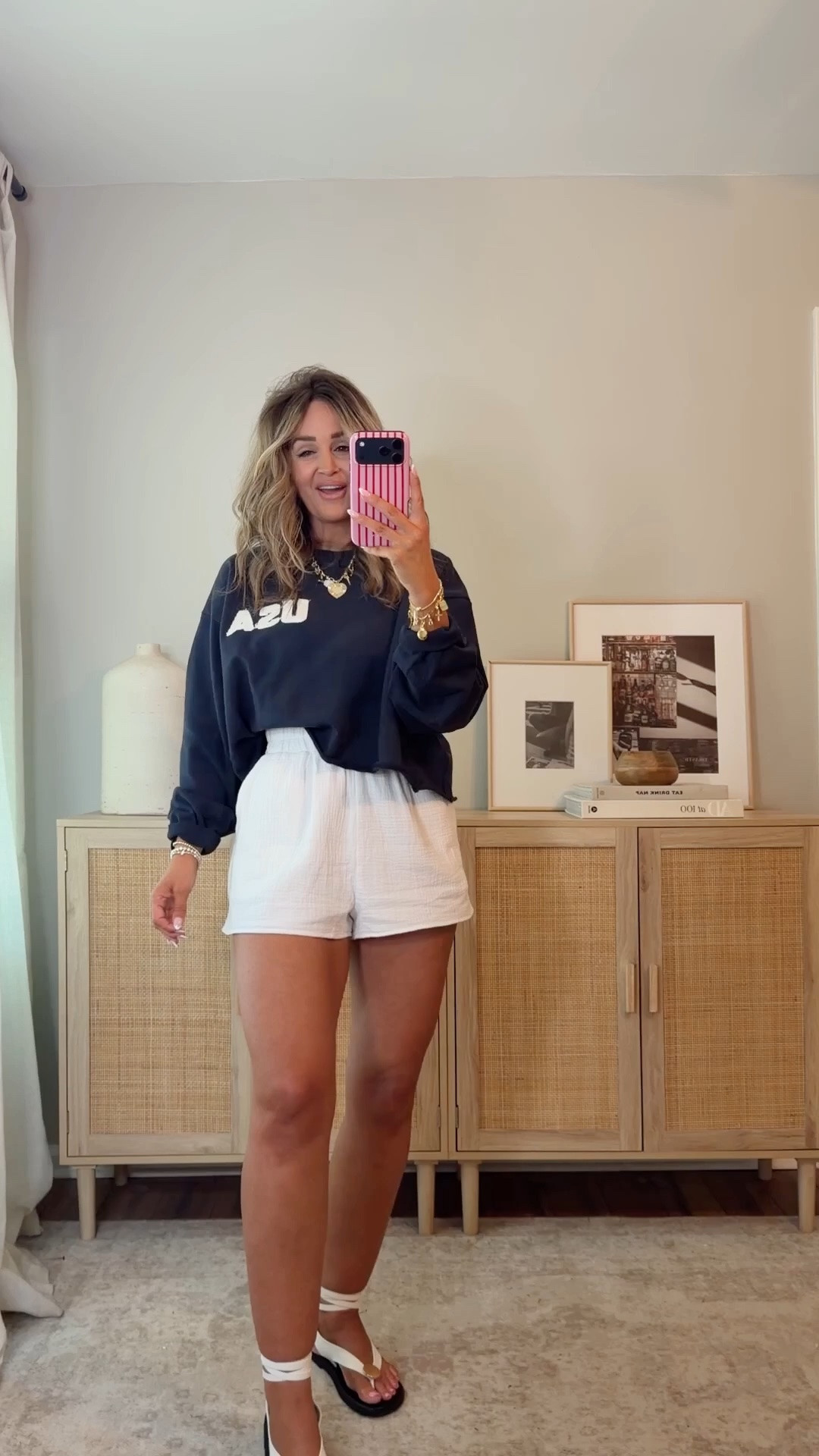 40% off with LEANN40, if expired use code LEANN35 americana inspired outfits! i’m in a size M top, M shorts (but should have done a S) summer outfit, memorial day outfits, 4th of july outfits @VICI

#LTKootd