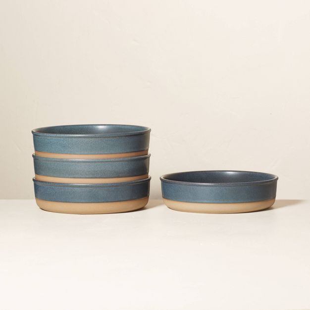 Modern Rim Stoneware Pasta/Grain Bowl - Hearth & Hand™ with Magnolia | Target