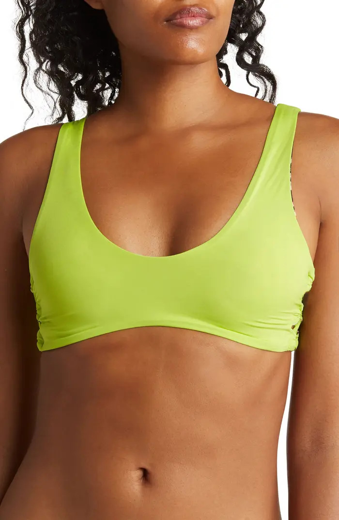 Lime Glee Reversible Bikini Top | Nordstrom Rack