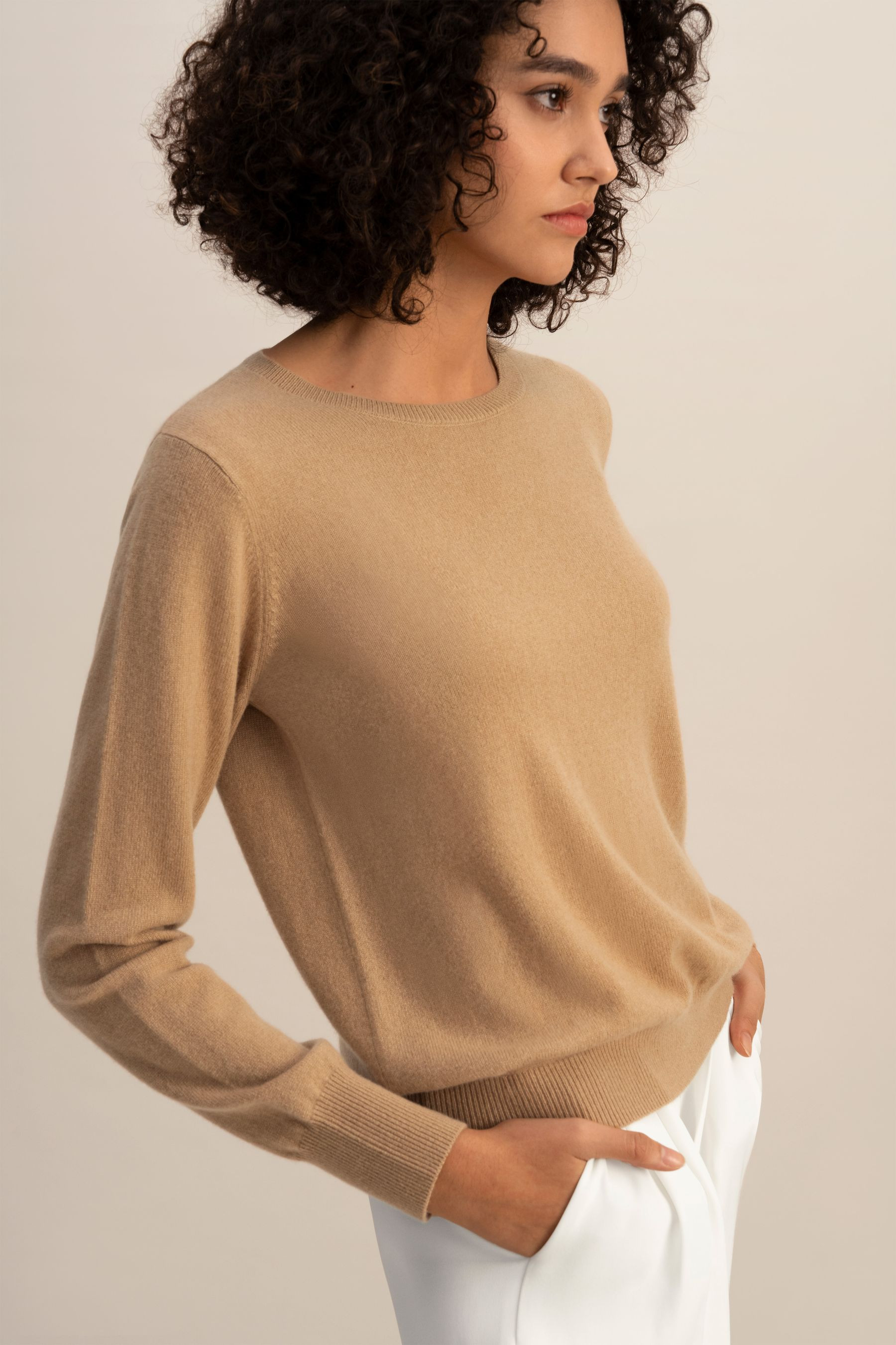 Baby Cashmere Crewneck Sweater | LILYSILK