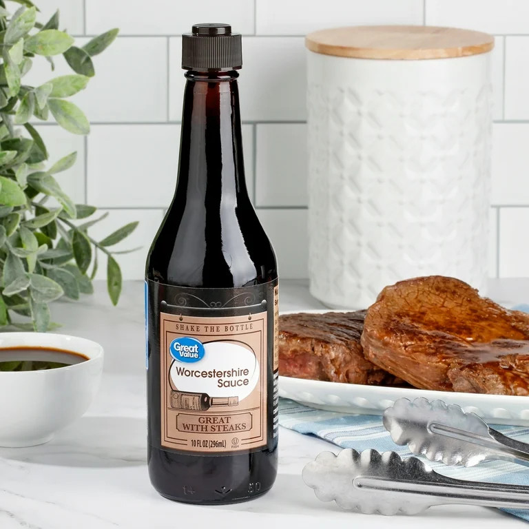 Great Value Worcestershire Sauce, 10 fl oz, Bottle | Walmart (US)