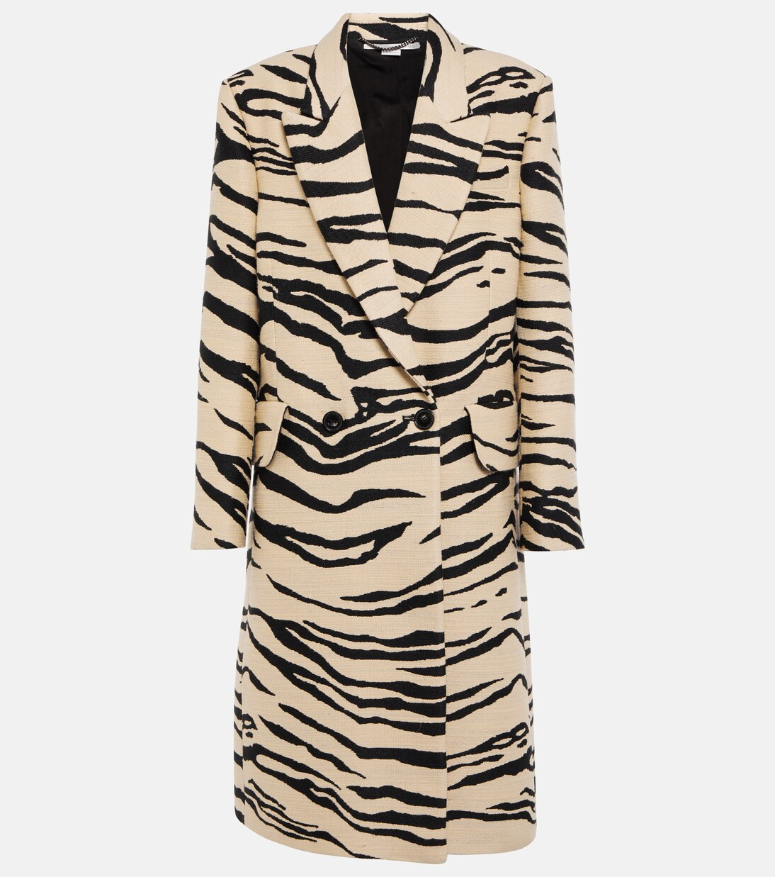 Printed double-breasted coat | Mytheresa (US/CA)