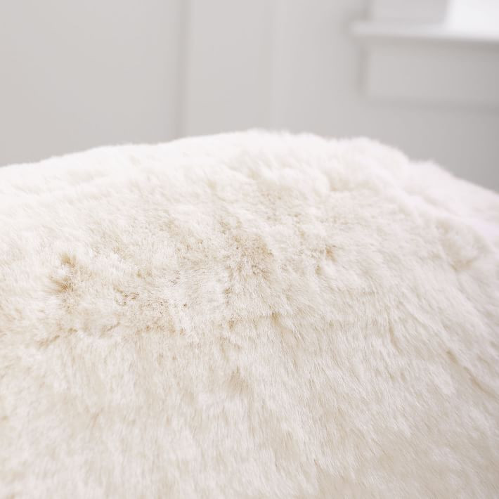 Big Bear Cream Snug Chair | Pottery Barn Teen