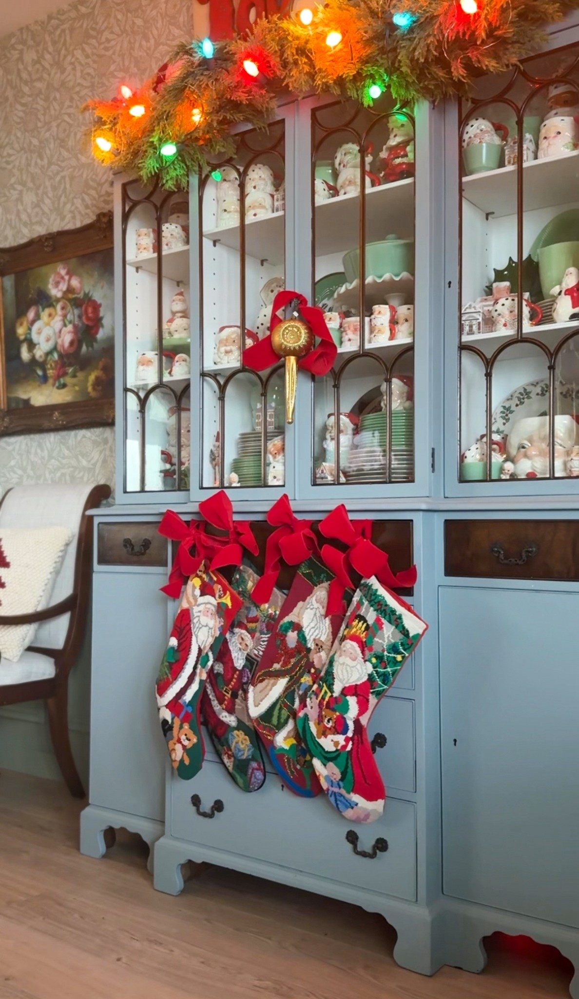 One of my favorite spaces this Christmas season! Santa’s galore and vintage inspired Christmas lights! 

#LTKHome #LTKHoliday #LTKSeasonal