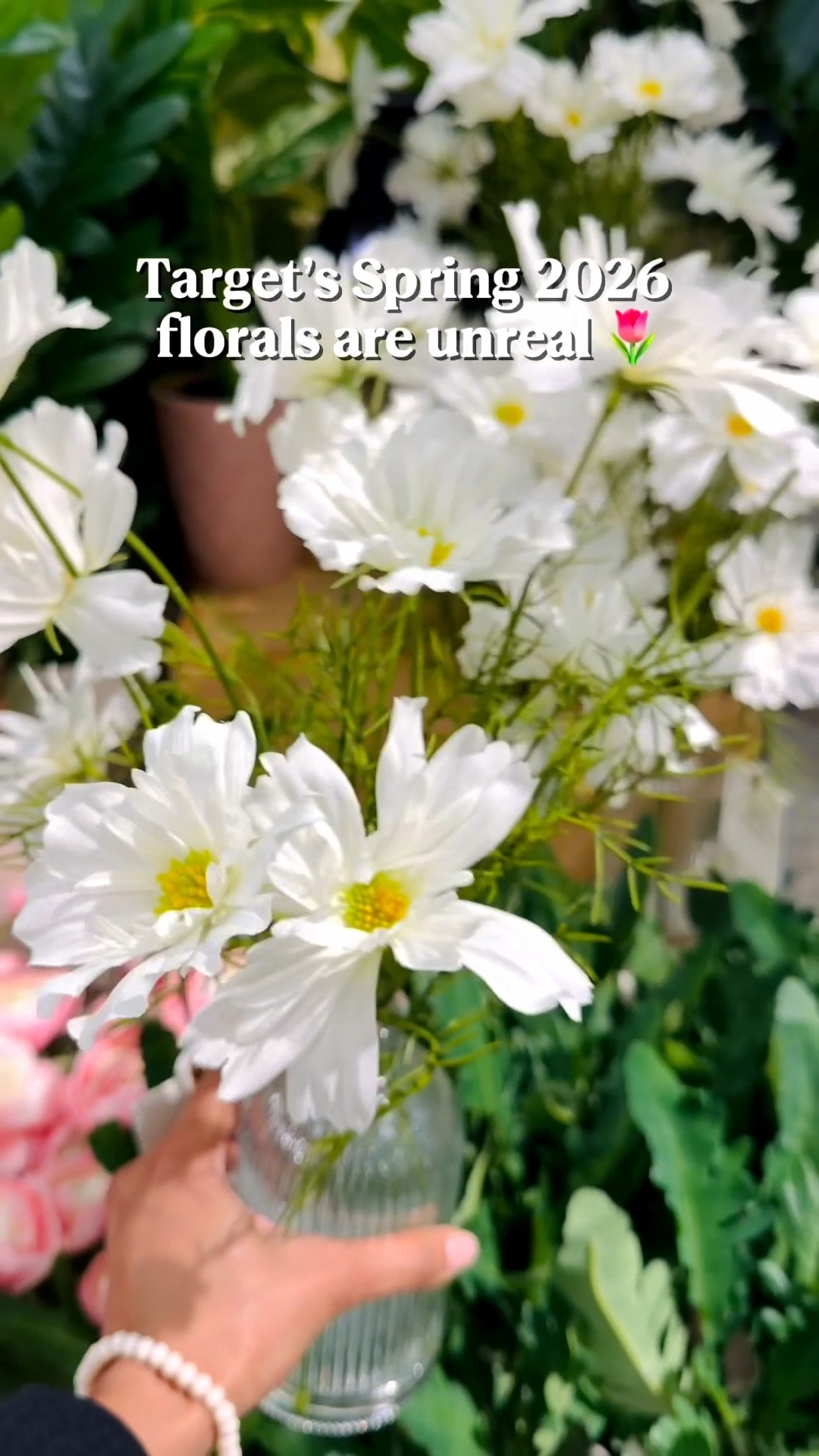 Spring just walked in 🌸 Obsessed with Target’s 2026 faux flower collection—fresh, timeless, and zero maintenance.



#LTKHome #LTKSeasonal #LTKFindsUnder50