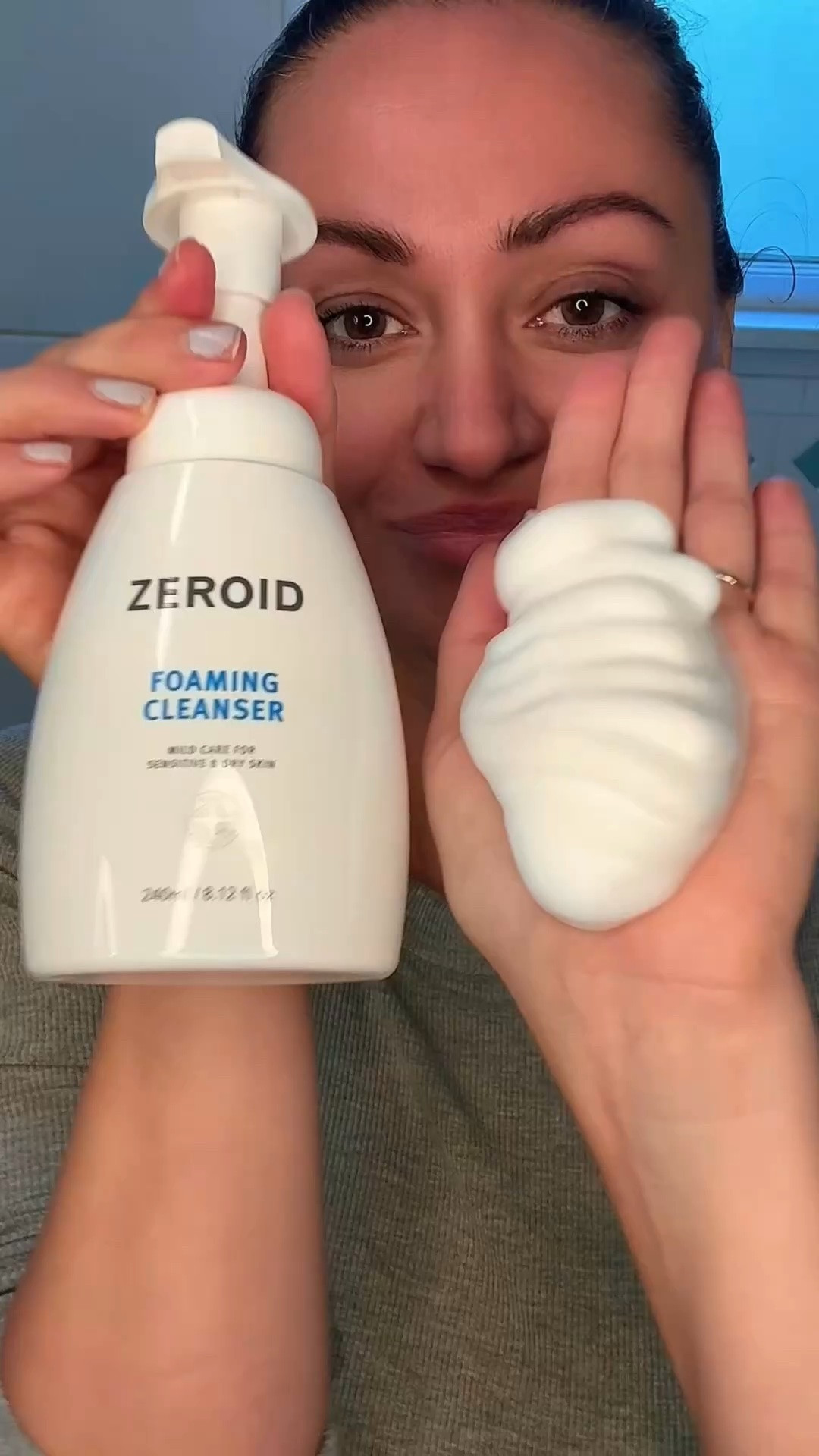 Using the wrong cleanser is actually making your skin look older. I didn’t know this until I switched to this one.
Zeroid Foaming Cleanser — Korean formula, ceramide and pH balanced, made specifically for dry and sensitive skin.

#LTKbeauty