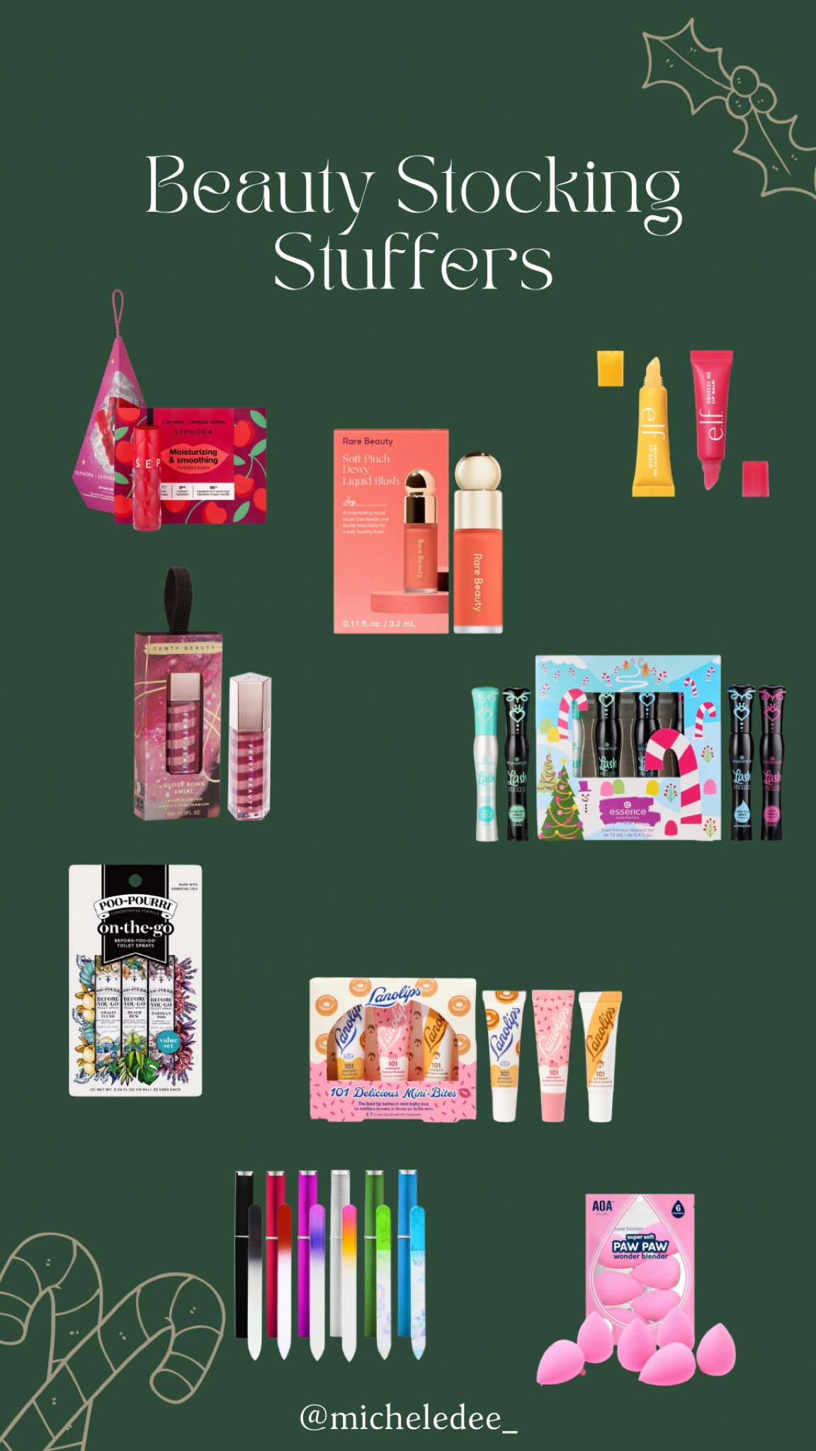 Stocking Stuffers for the beauty lover! 

#LTKHoliday #LTKSeasonal #LTKGiftGuide