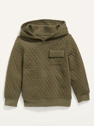 Unisex Quilted Pullover Hoodie for Toddler | Old Navy (US)