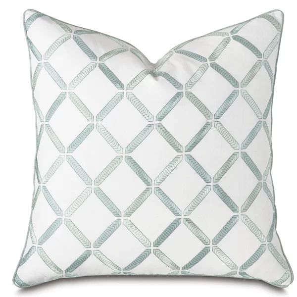 Brentwood by Barclay Butera Embroidered Decorative Square Pillow Cover & Insert | Wayfair North America