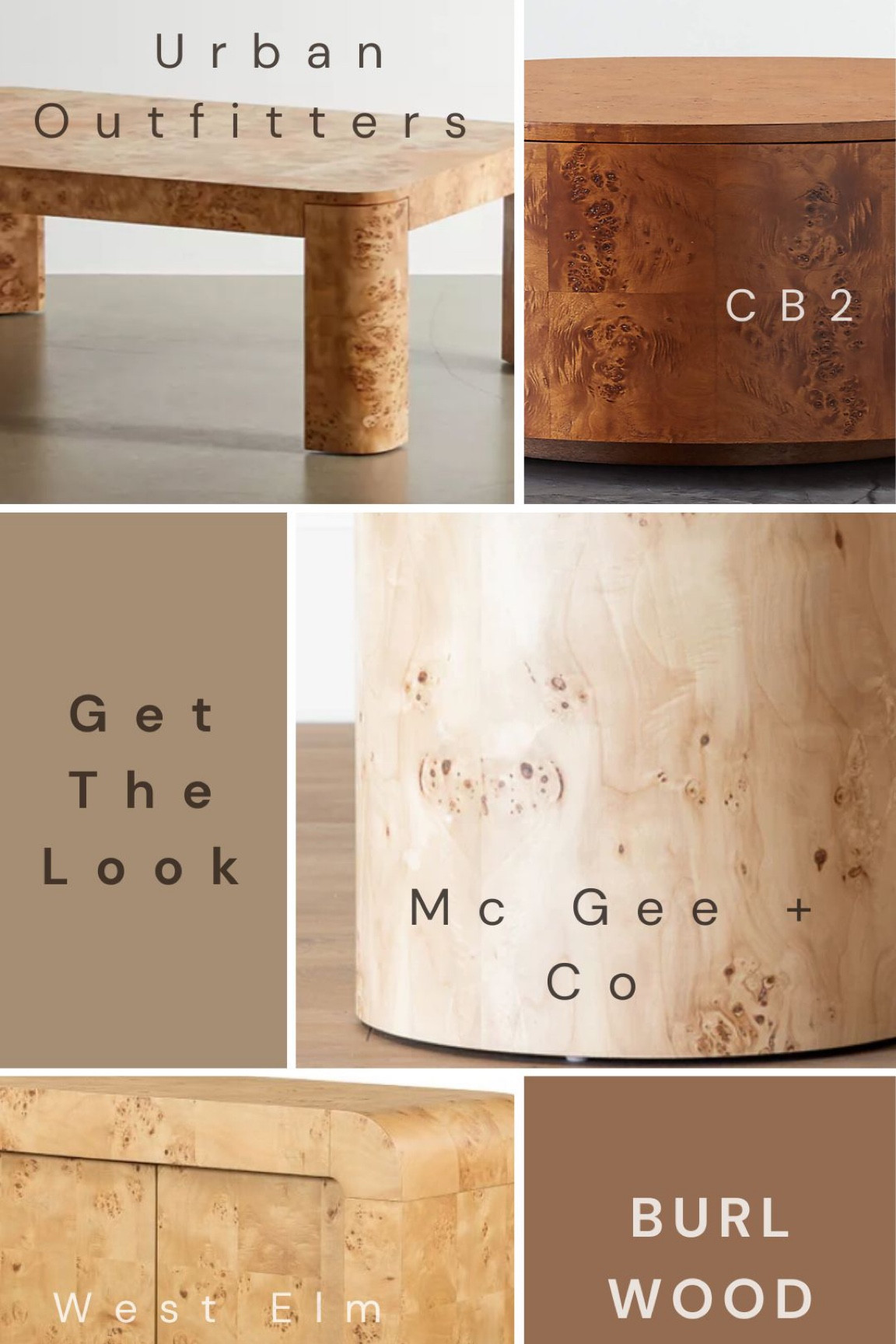 Burl wood is the new veneer! It adds a touch of luxury to any room! 

#LTKSeasonal #LTKhome