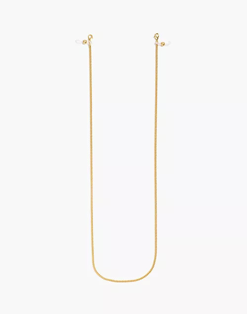 Curb Chain Convertible Face Mask Lanyard | Madewell