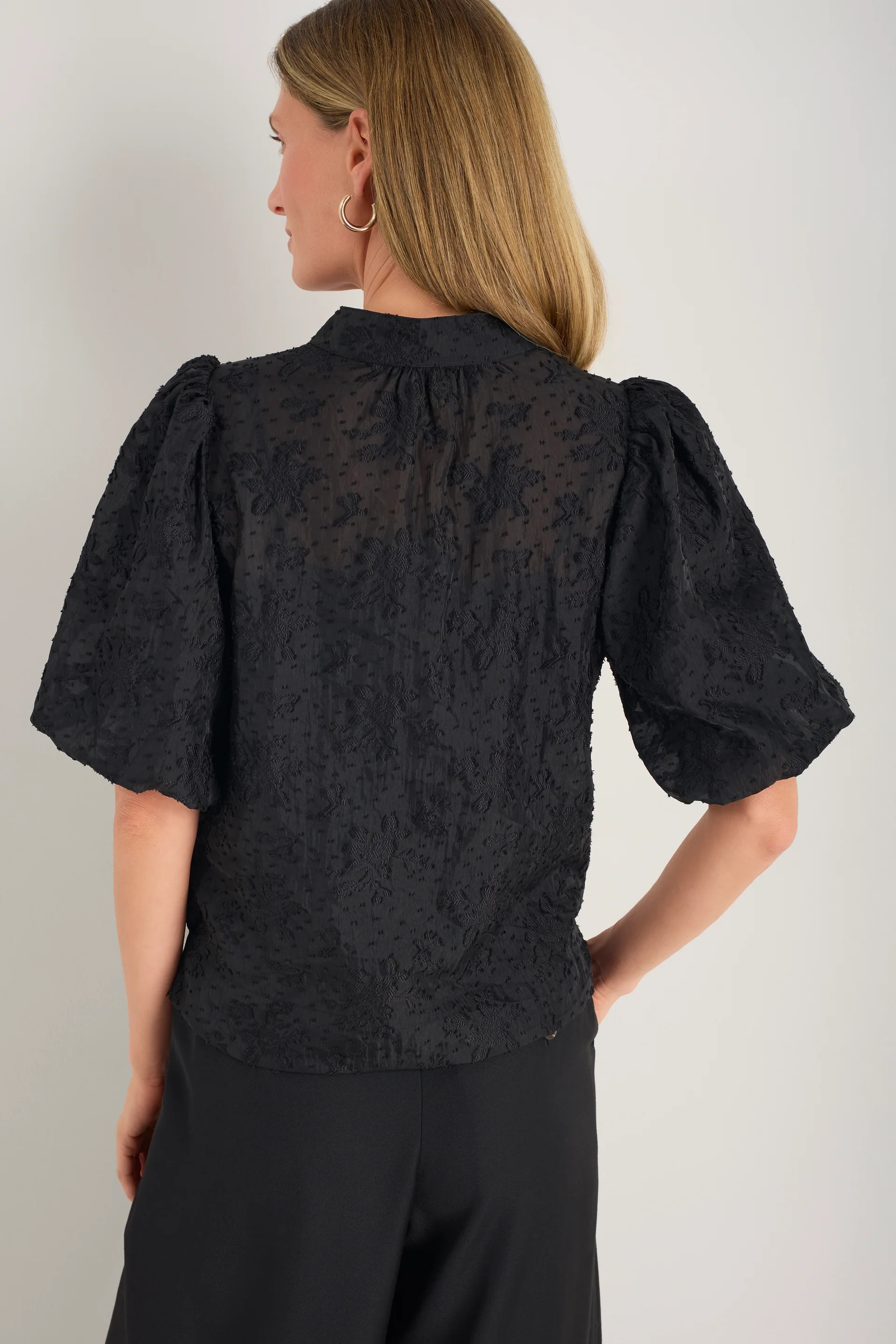 Cath x WYSE Agatha Top - Black | WYSE London