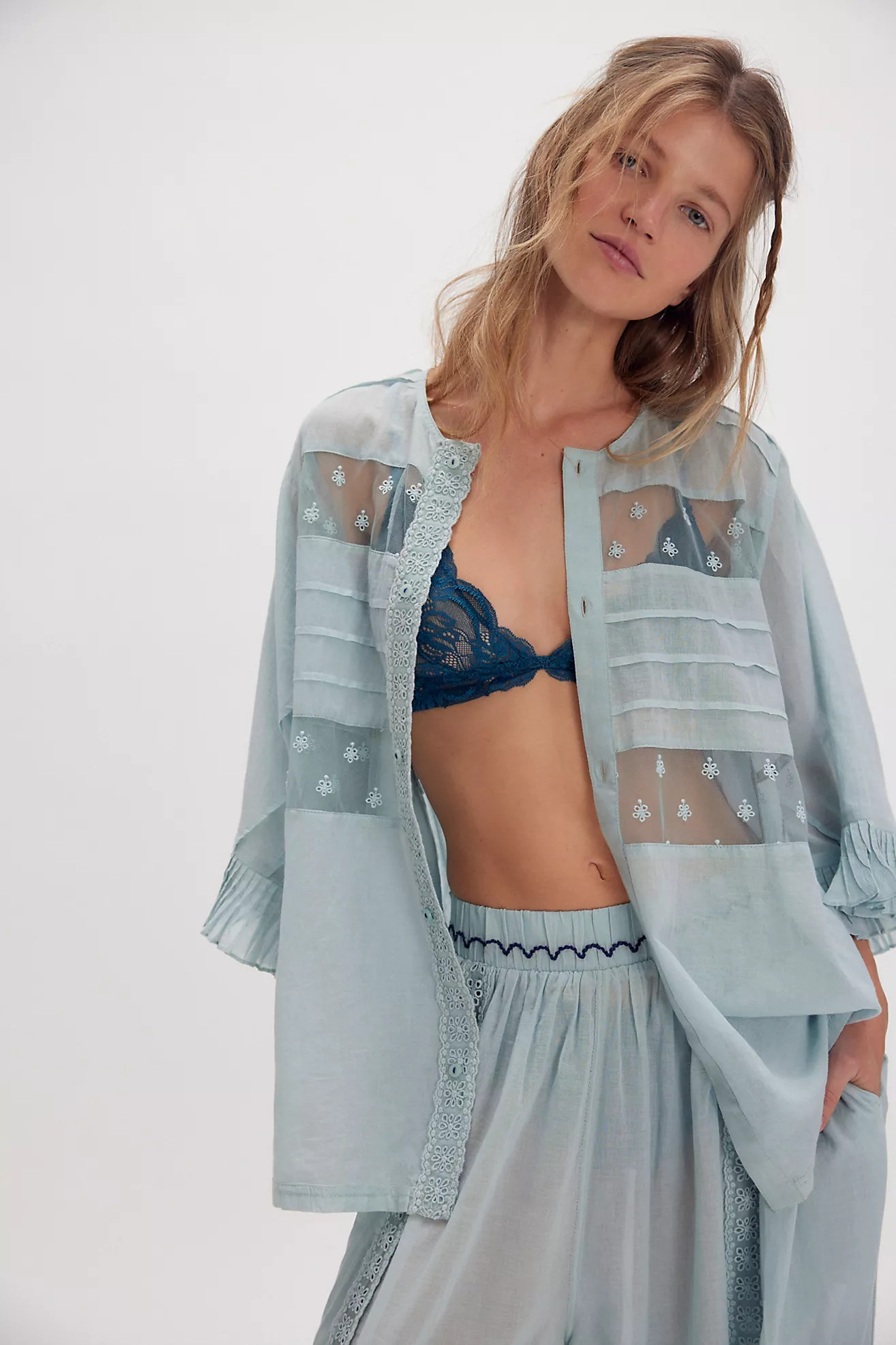 Hey Lover Solid Sleep Shirt | Free People (Global - UK&FR Excluded)