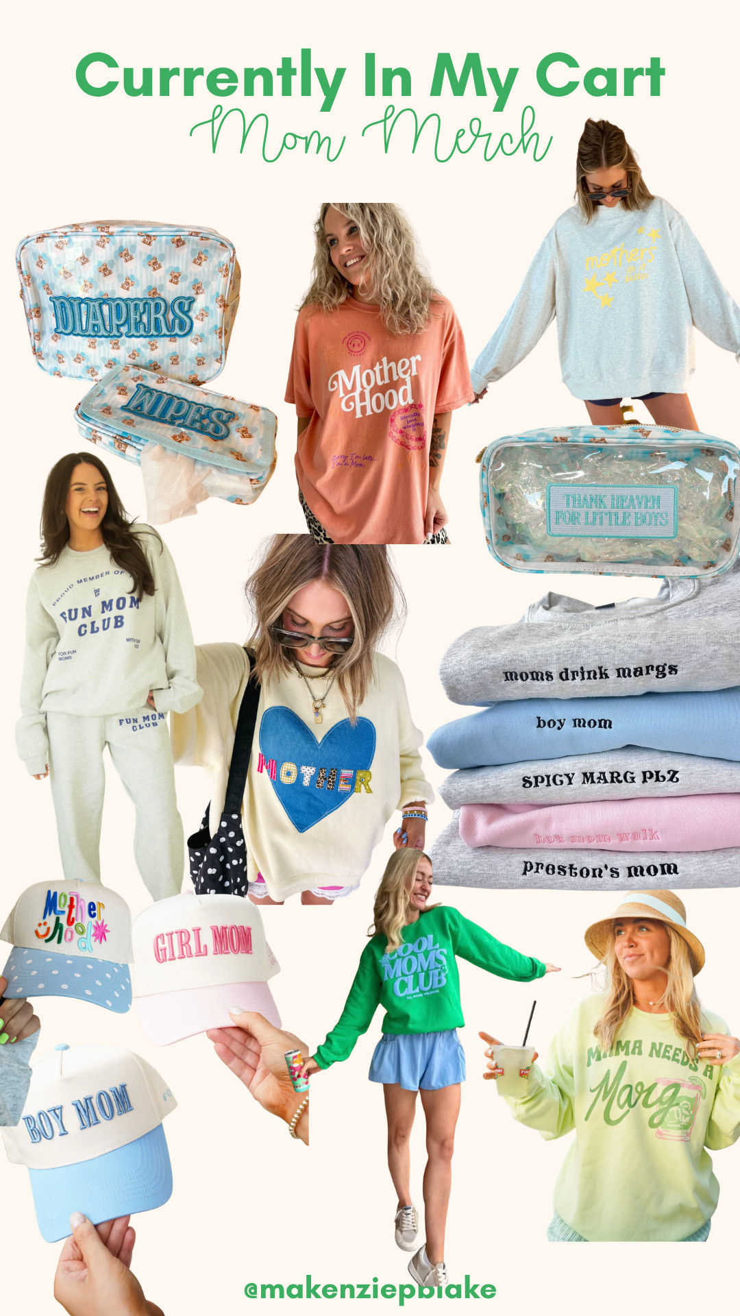 currently in my cart lately: the cutest mom pieces that feel fun, wearable, and easy to throw into everyday outfits 💛

I love mixing cozy graphics with practical little essentials that make life with a baby feel more personal (and a little more stylish). these are the kinds of pieces that work for errands, travel days, or just leaning into this season of life in a fun way.

sharing everything from this edit here ✨ 

 #LTKdayinmylife #LTKmomlife #LTKBump