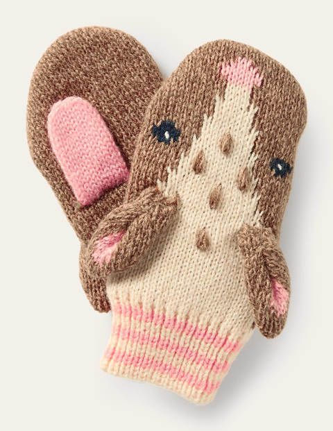 Novelty Deer Mittens | Boden (US)