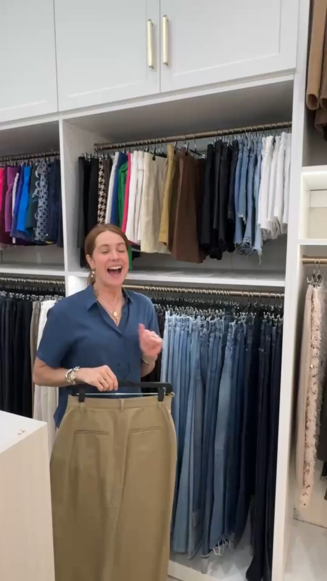 As professional wardrobe stylist who have edited hundreds of clients closets, one of the easiest things you can do to be more organized and have your closet look more aesthetically appealing is to change out your hangers! Get rid of plastic and wire hangers and use velvet and metal hangers that will also help with not damaging your clothes too! 

#LTKHome #LTKStyleTip