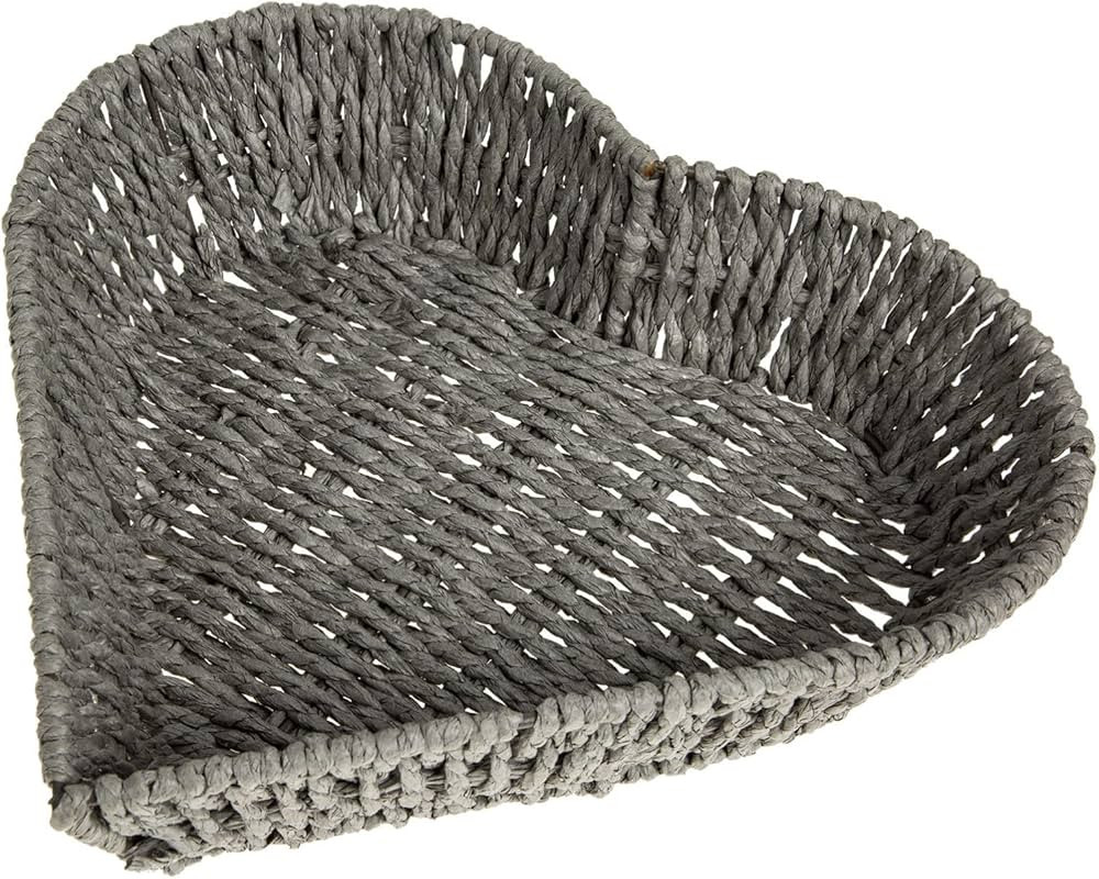 Cabilock Heart Shaped Rattan Basket Vegetable Fruit Bread Baskets for Storage Basket Desktop Sund... | Amazon (US)