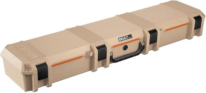 Pelican V770 Vault Single Scoped Rifle Case, Tan. Vault by Pelican Multi-Purpose Hard Case with F... | Amazon (US)