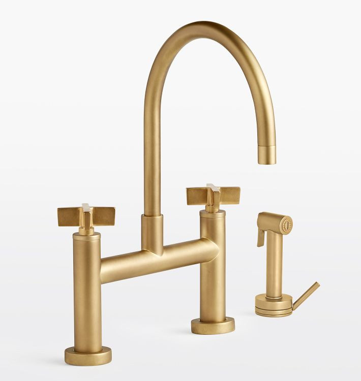 West Slope Kitchen Faucet with Sprayer | Rejuvenation