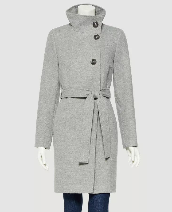 FUNNEL NECK COAT | Ann Taylor Factory