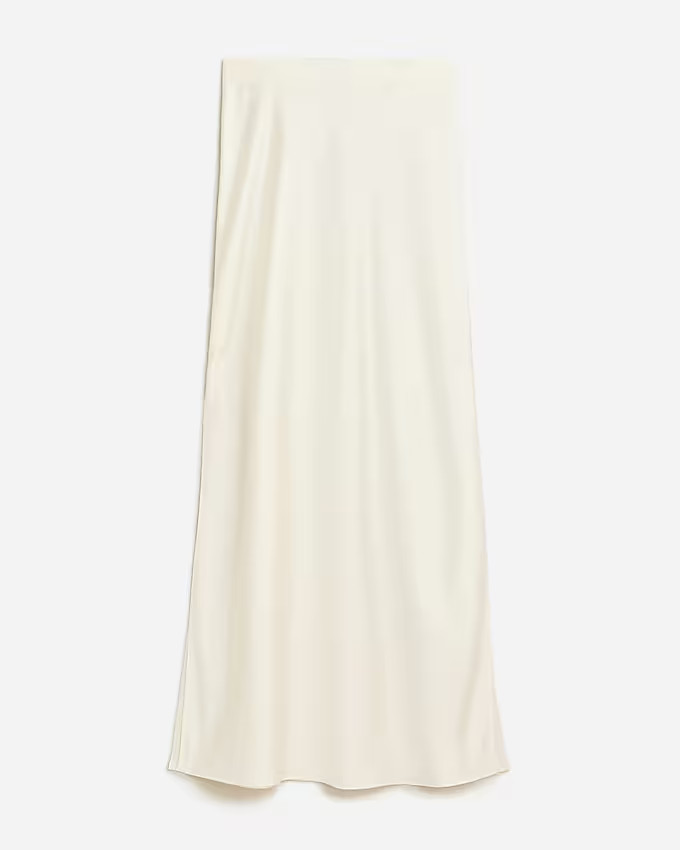 Gwyneth long slip skirt | J. Crew US