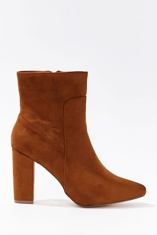 Faux Suede Booties | Forever 21 (US)
