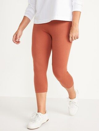 High-Waisted Cropped Leggings For Women | Old Navy (US)