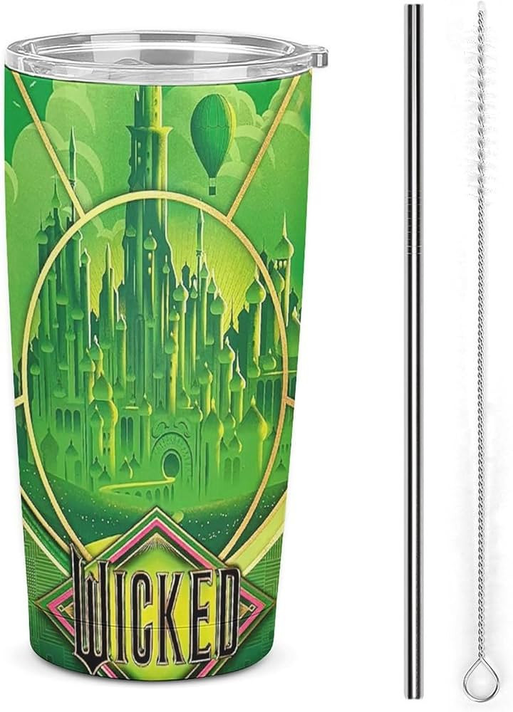 Stainless Steel Water Tumblers 20oz Vacuum Insulated Movie Travel Coffee Mug, Ideal Birthday Chri... | Amazon (US)