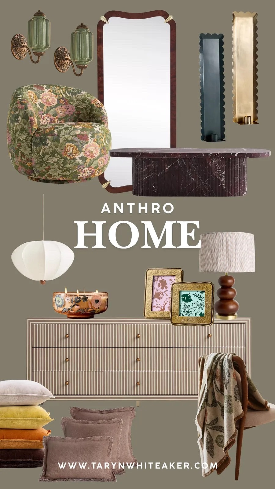 Anthro Home finds with all the personality ✨ Florals, rich colors, sculptural lighting and vintage-inspired details that make a home feel collected and completely unique.

#LTKSeasonal #LTKHome