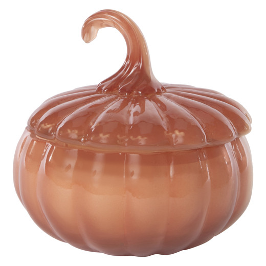 glass pumpkin candle | Five Below