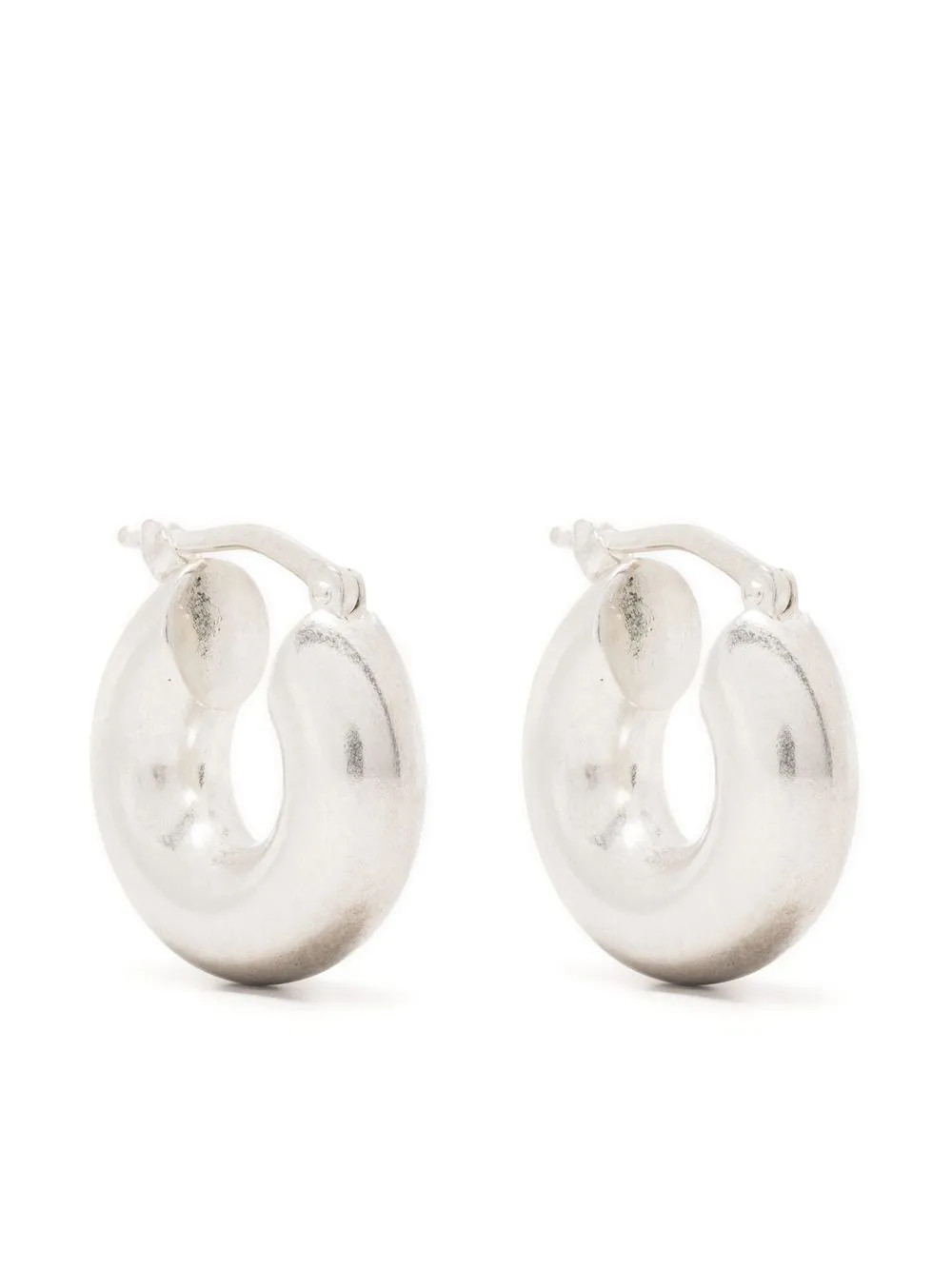 Jil Sander Par De Brincos De Argola Em Prata Esterlina  - Farfetch | Farfetch Global