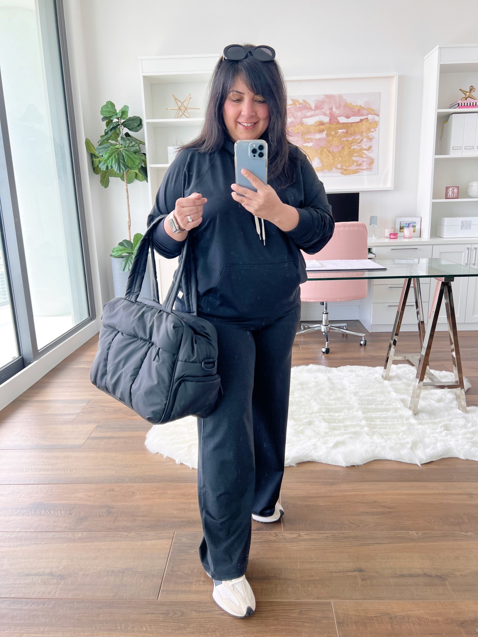 LTK Spring Sale! 20% off Vuori for new customers with code LTKVuoriSPRING.

Travel outfit! Vuori Halo oversized hoodie and Halo Essential Wide Leg pants size large. The material is so unbelievably soft and comfortable and it’s very lightweight so it’s not too hot for the warmer months. New Balance 327 sneakers true to size. Celine sunglasses. CALPAK Luka duffel bag. Travelpro carryon suitcase. 

#LTKTravel #LTKSpringSale #LTKActive
