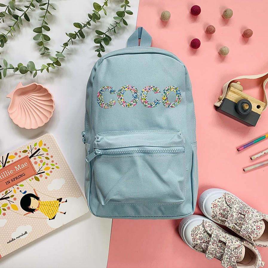 My Little Shop UK Liberty of London Personalized Name Backpack | The Tot