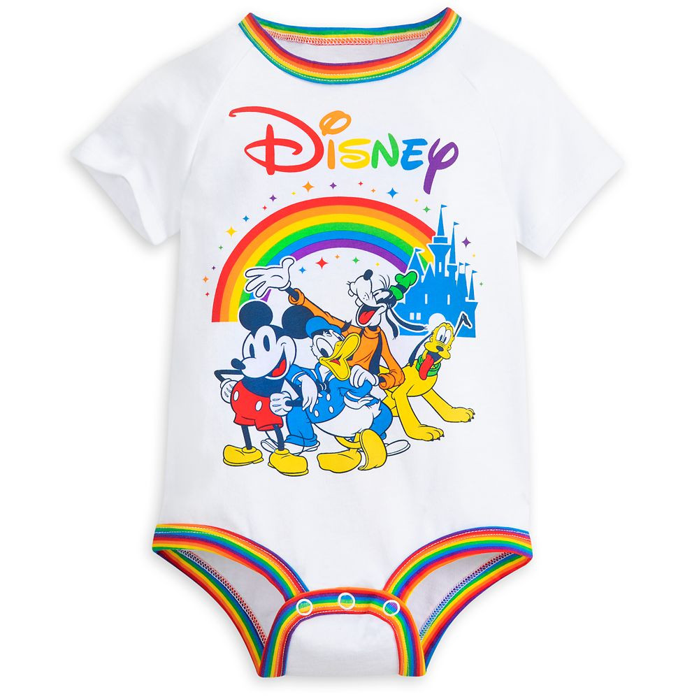 Mickey Mouse and Friends Bodysuit for Baby – Rainbow Disney Collection | Disney Store