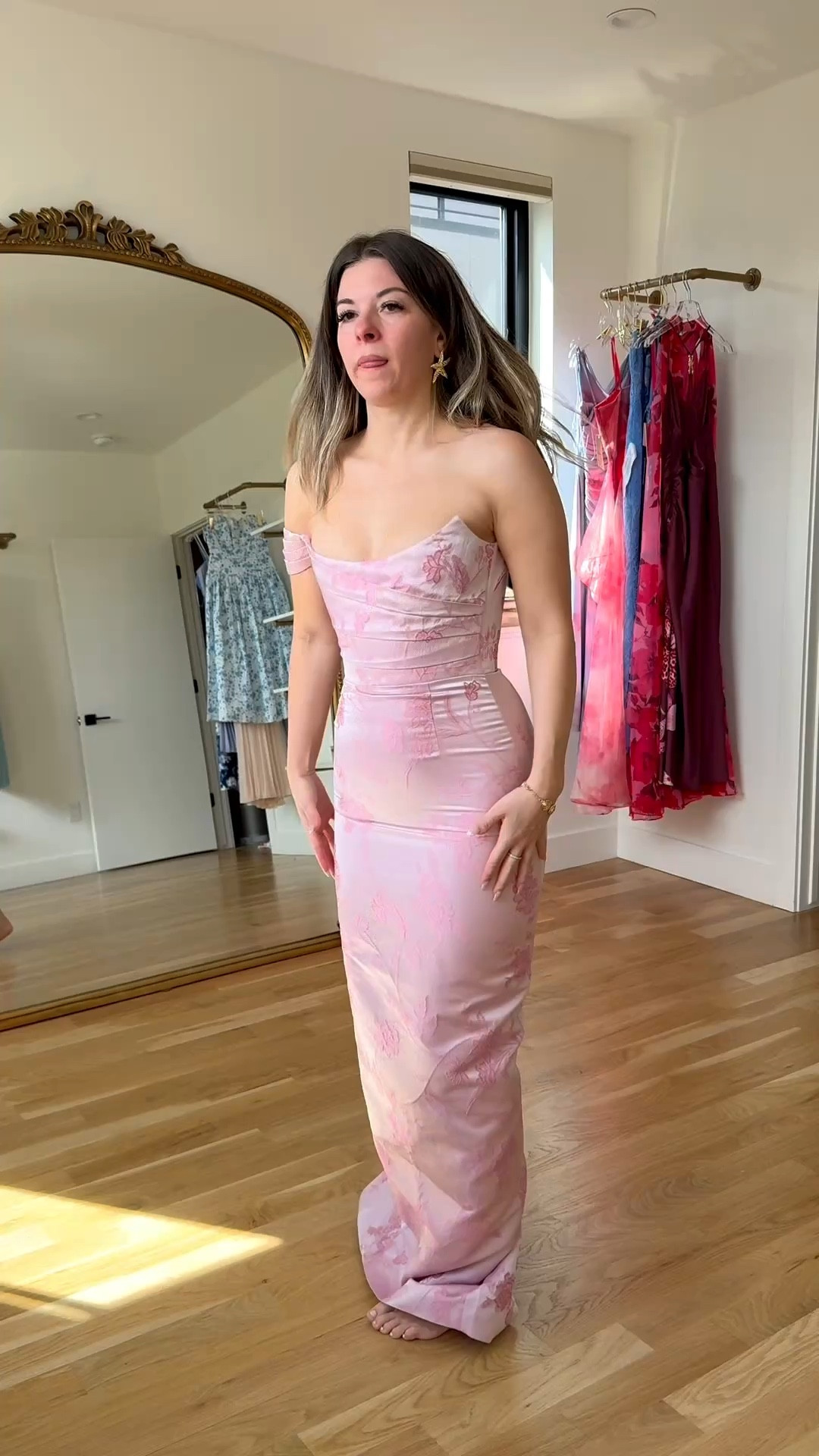 styling wedding guest spring dresses

i did my normal size 2/small 
i sized down up in the SAU LEE to 4
Wedding guest
Formal event
Black tie
Pleated
Summer party
Special occasion
Nighty

#LTKStyle #LTKFormal #LTKDress