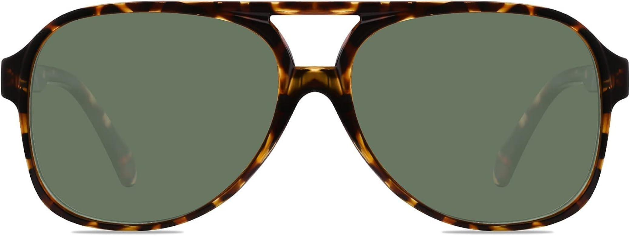 YDAOWKN Classic Vintage Aviator Sunglasses for Women Men Large Frame Retro 70s Sunglasses | Amazon (US)