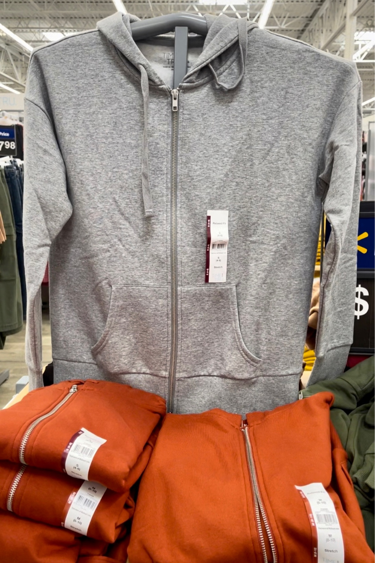 The comfiest zip up hoodie in fall colors! 🍂🍁  

#LTKSeasonal #LTKFind #LTKunder50