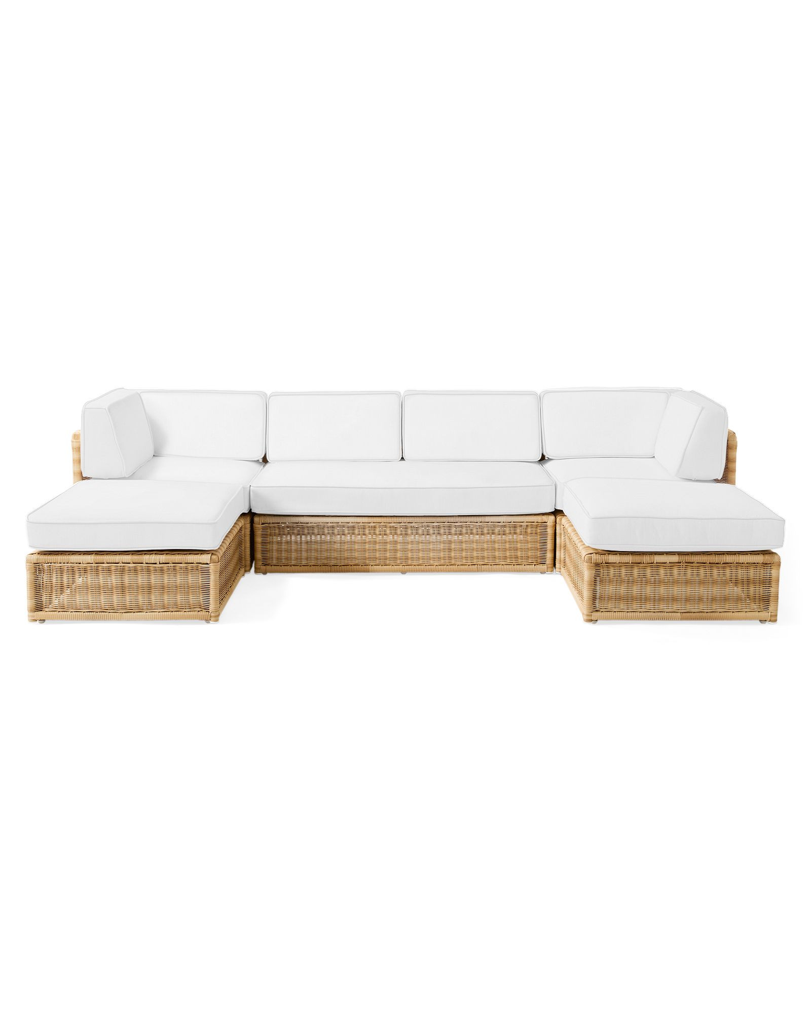 Pacifica Modular Corner U-Sectional - Light Dune | Serena and Lily
