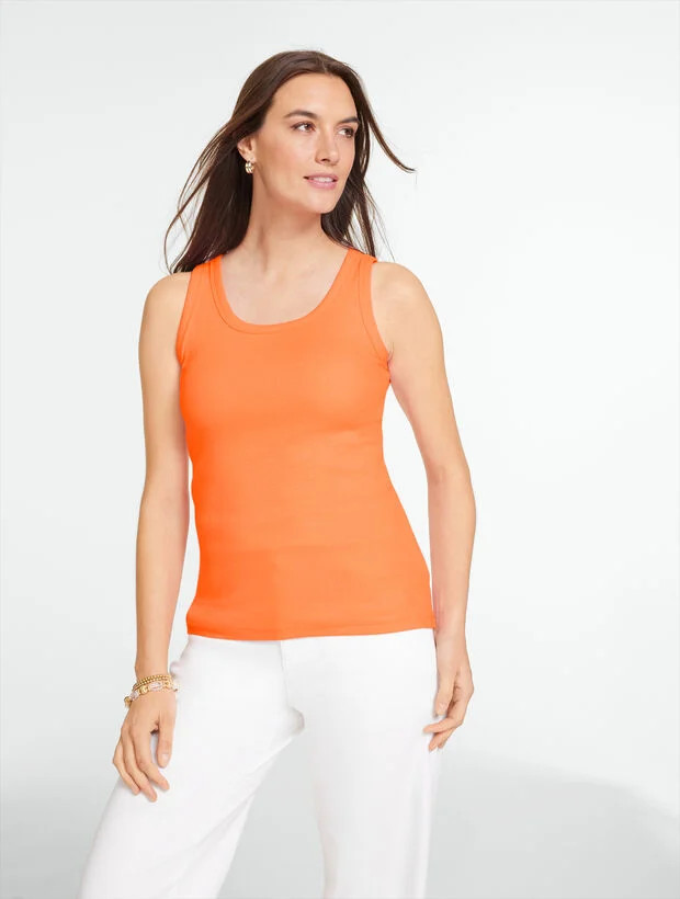 Rib Tank Top | Talbots