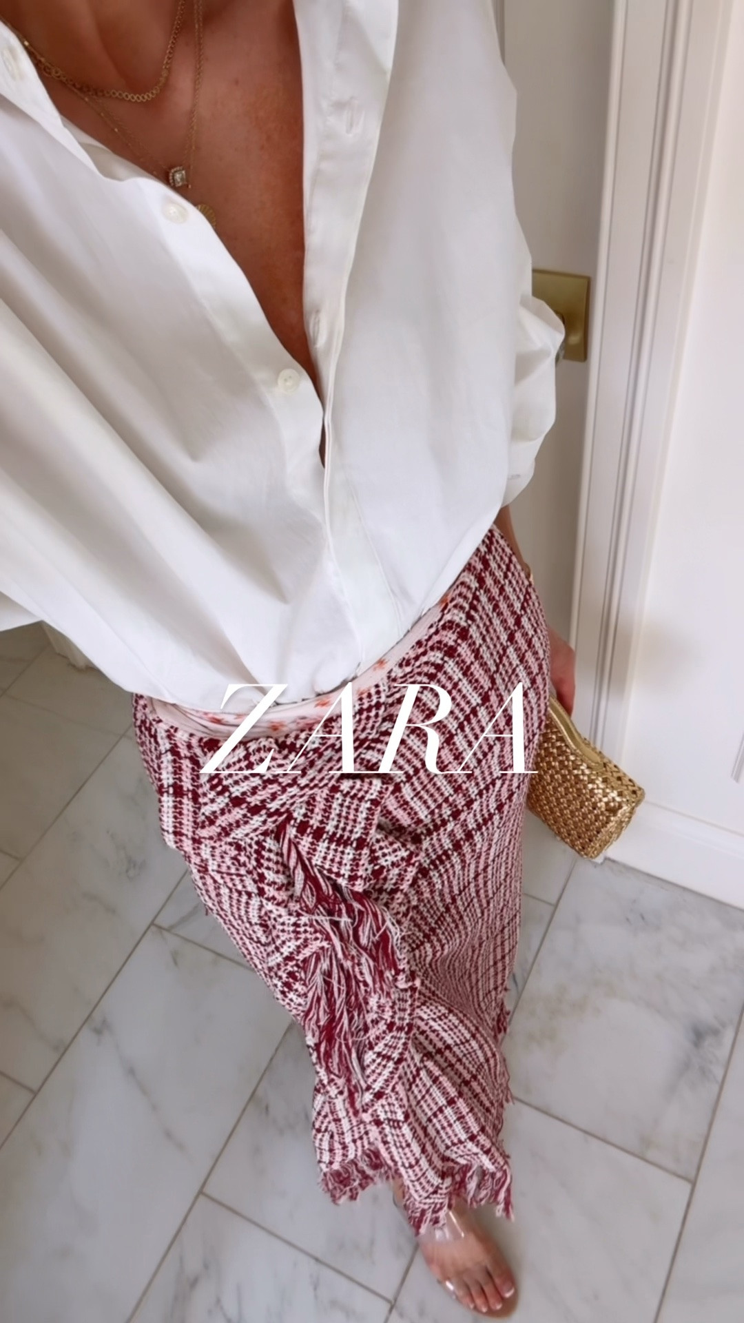 New summer arrivals @Zara - I'm wearing size xs in my skirt