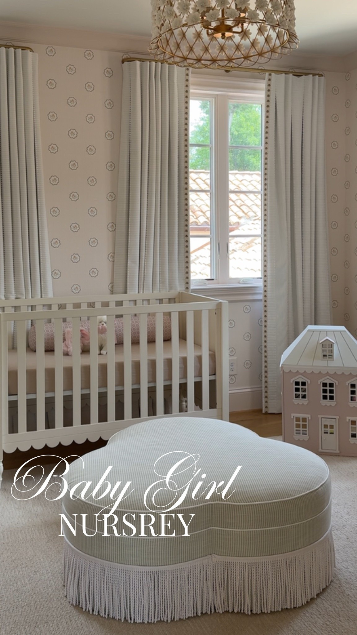 Baby girl nursery 💓

Wallpaper is Riley Sheehey Rosa Pink!

#LTKmomlife #LTKBaby #LTKKids